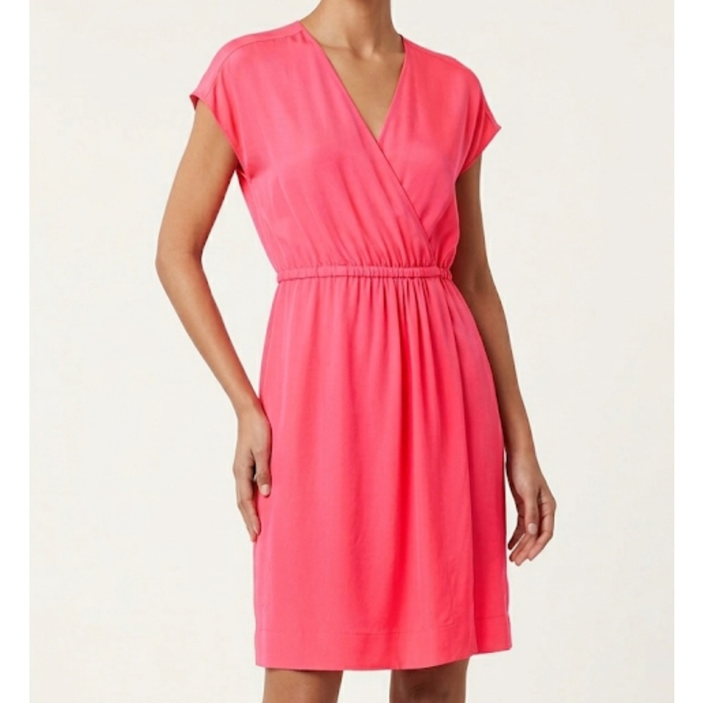 Diane Von Furstenberg Pink Silk Dress